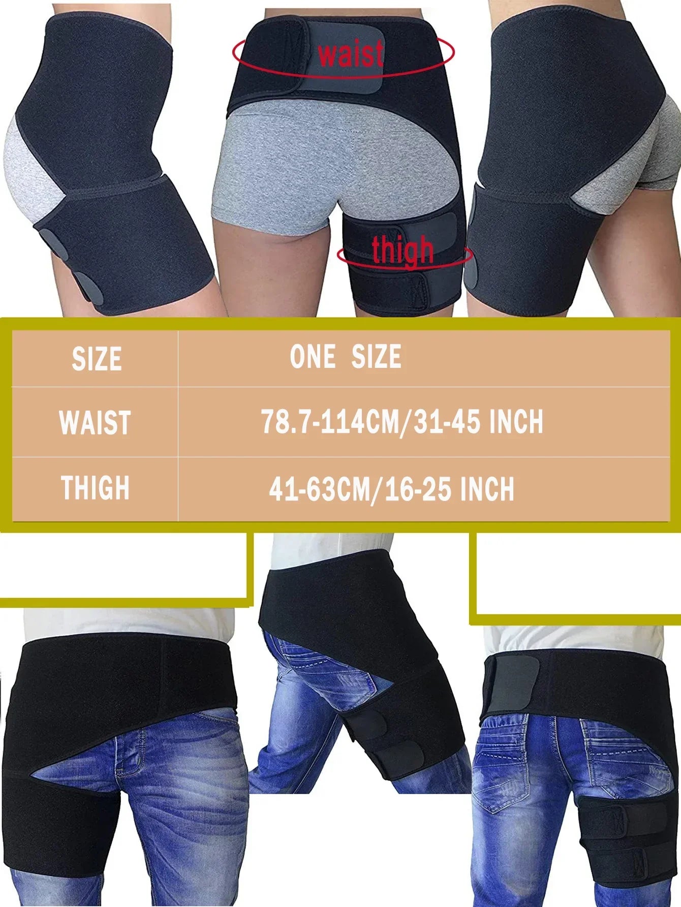 Aceso | Komfortable Sciatica Linderungsschiene