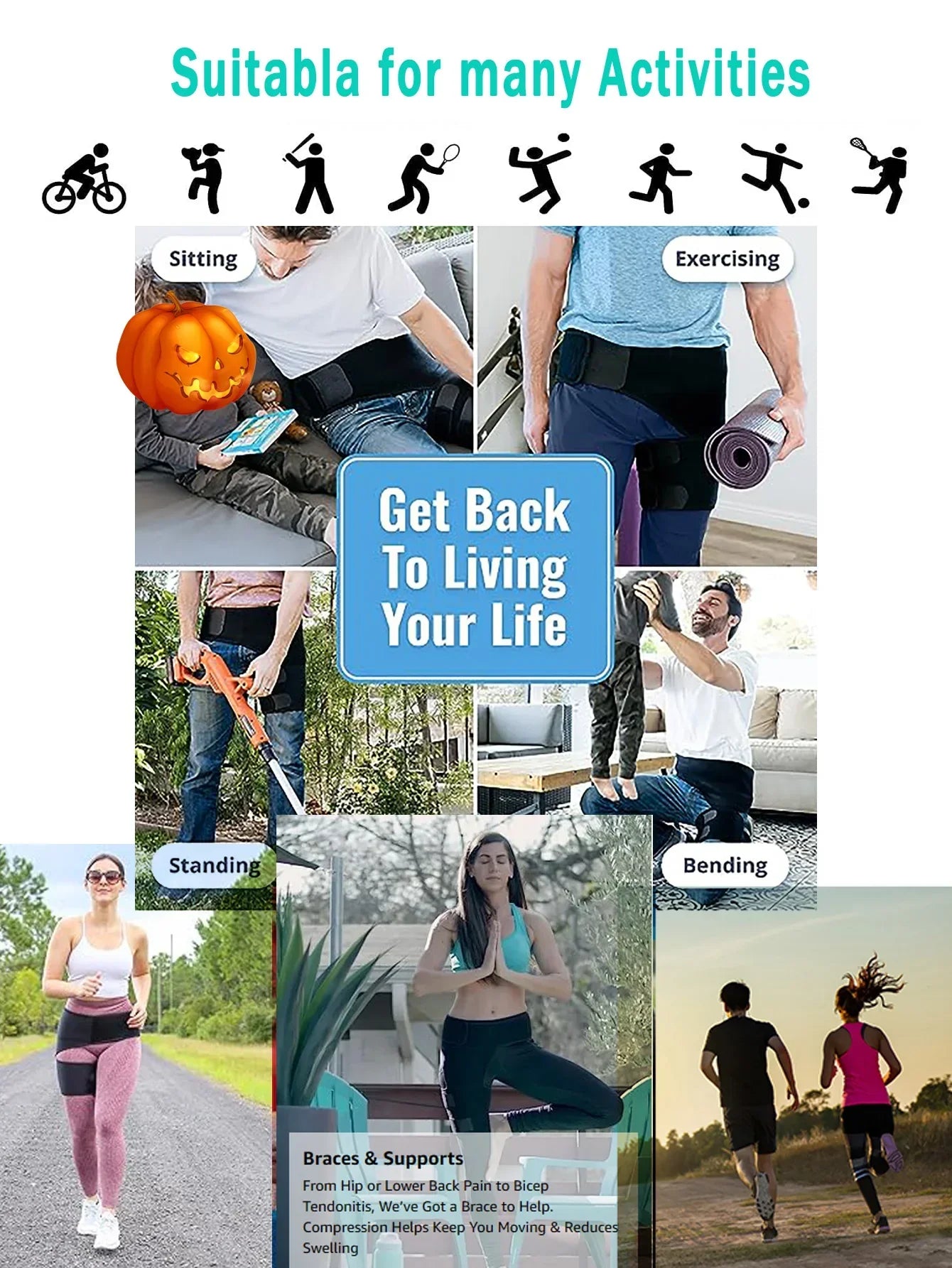 Aceso | Komfortable Sciatica Linderungsschiene