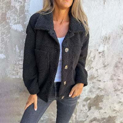 Aubrey™ - Gemütliche Knopf-Jacke