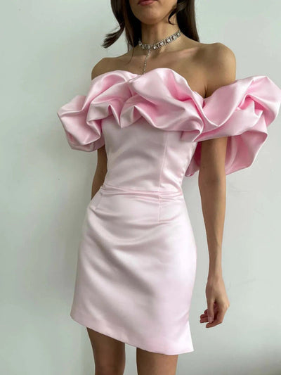 Bayona - Glamouröses langes Abendkleid mit Volants für Frauen