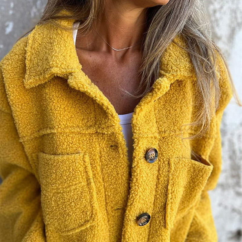Aubrey™ - Gemütliche Knopf-Jacke