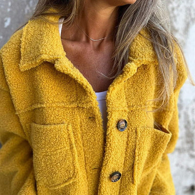 Aubrey™ - Gemütliche Knopf-Jacke