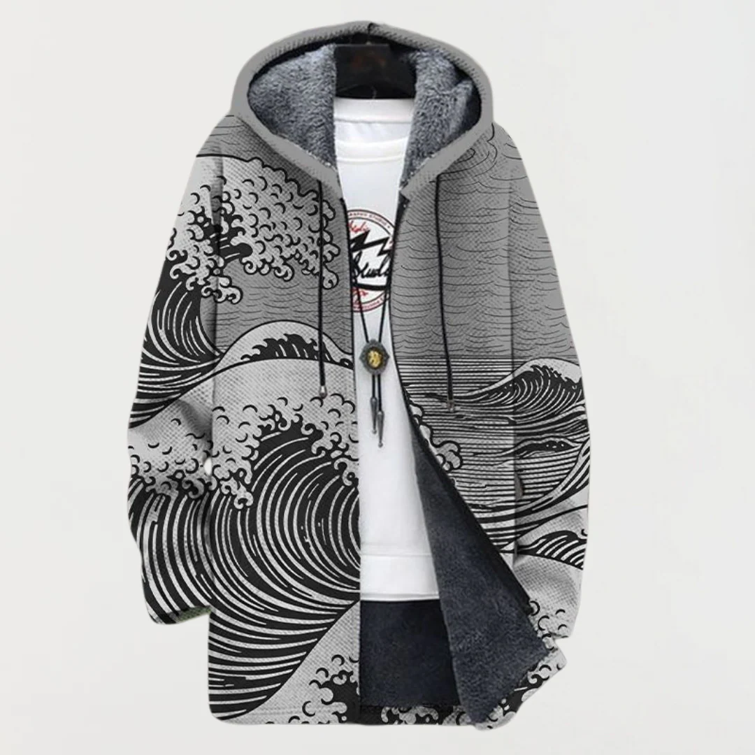 Delfina - Eine hochwertige Jacke, die Kunst zum Tragen bringt