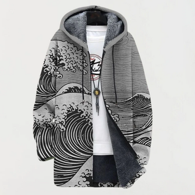 Delfina - Eine hochwertige Jacke, die Kunst zum Tragen bringt