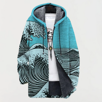 Delfina - Eine hochwertige Jacke, die Kunst zum Tragen bringt