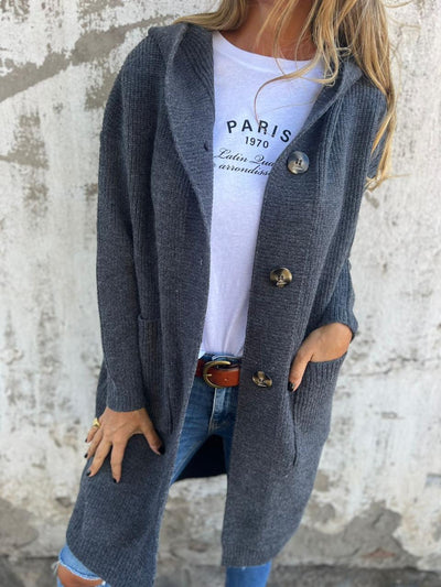 Felicia | Elegante lange Strickjacke
