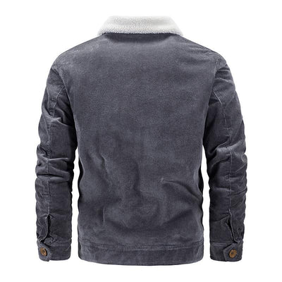 Vintage-Herrenjacke mit mehreren Taschen