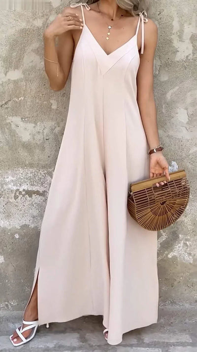 Viviette – Eleganter ärmelloser Jumpsuit