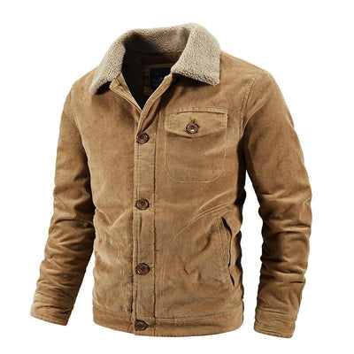 Vintage-Herrenjacke mit mehreren Taschen