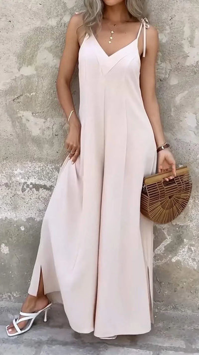 Viviette – Eleganter ärmelloser Jumpsuit