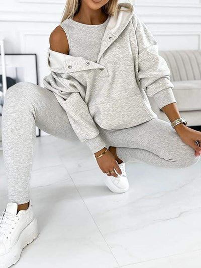 Amélie | Elegantes Sweatshirt-Set