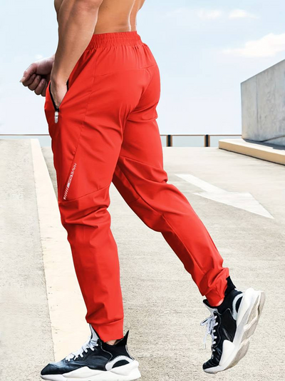 Zack | Herren Jogginghose Rot | Trainingshose