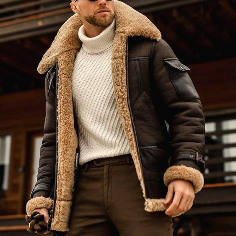Vintage Wintermantel für Herren