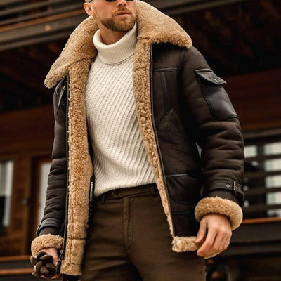 Vintage Wintermantel für Herren