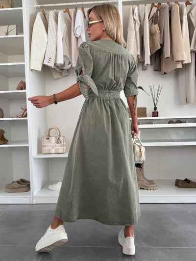 Heidi | Stilvolle Mode Denim Kleid