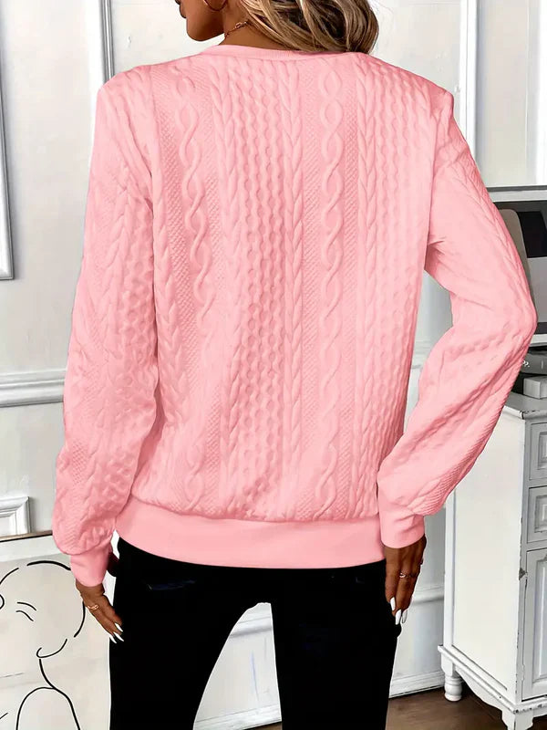Amy Pullover mit Reißverschluss