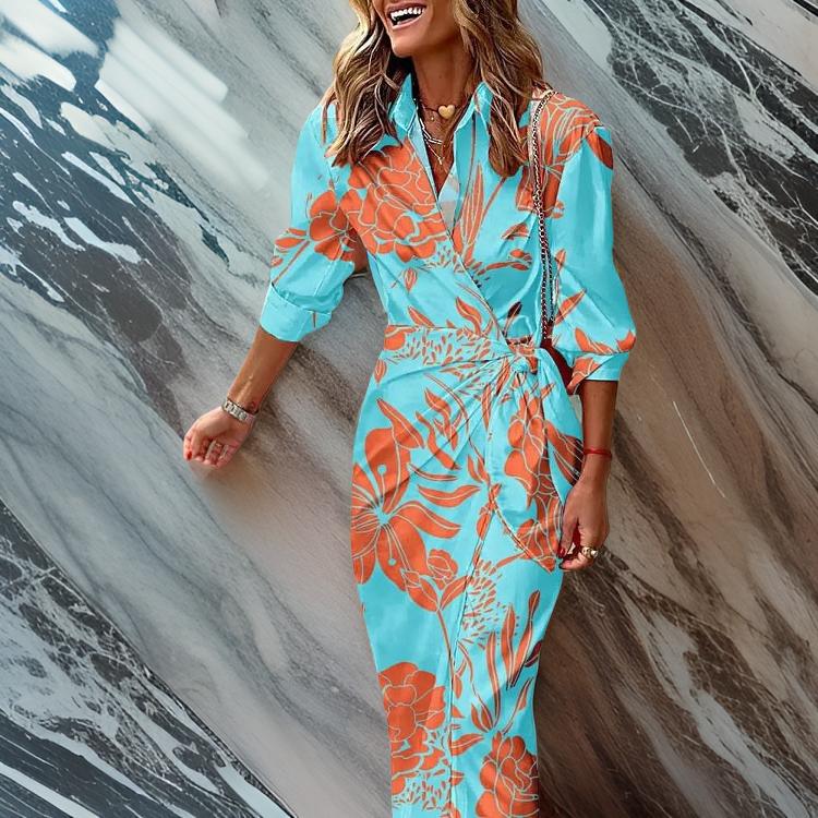 Wickelkleid für Damen – Amavia
