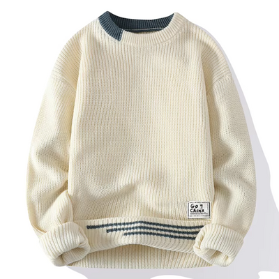 Friedrich | Pullover mit Rundhalsausschnitt