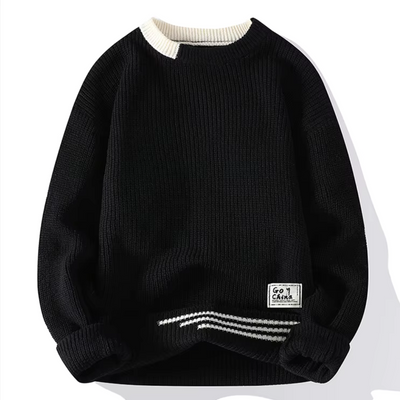Friedrich | Pullover mit Rundhalsausschnitt