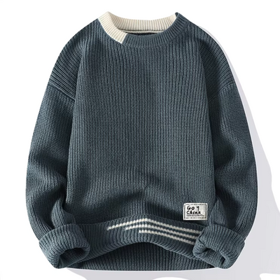 Friedrich | Pullover mit Rundhalsausschnitt