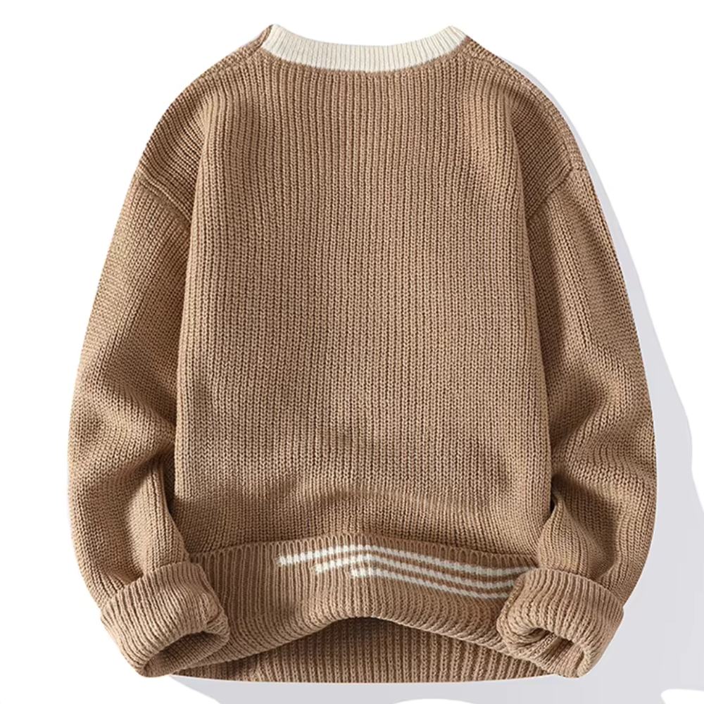 Friedrich | Pullover mit Rundhalsausschnitt