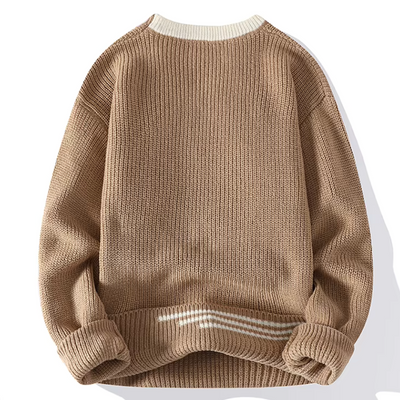 Friedrich | Pullover mit Rundhalsausschnitt