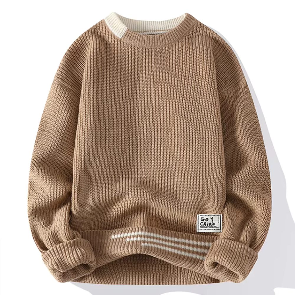 Friedrich | Pullover mit Rundhalsausschnitt