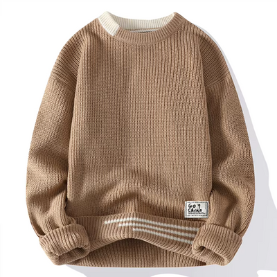 Friedrich | Pullover mit Rundhalsausschnitt