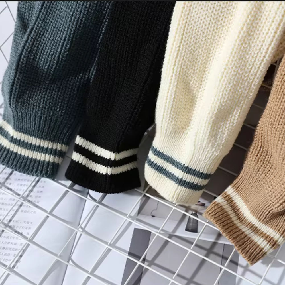 Friedrich | Pullover mit Rundhalsausschnitt