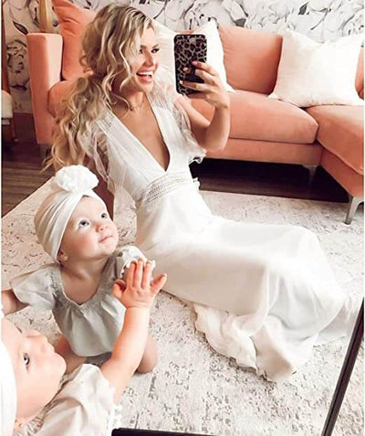 Weiche Baby-Turbanmütze mit Rüschendetail – KuschelGlanz (1+1 Gratis)