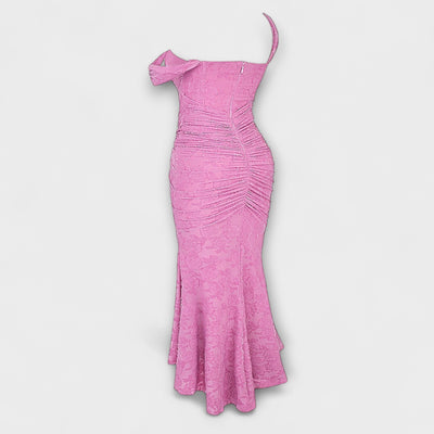 Renske - Stilvolles Maxikleid mit kunstvollem Korsett