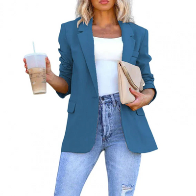 Annistyn | Damen Schwarz Blazer | Elegant