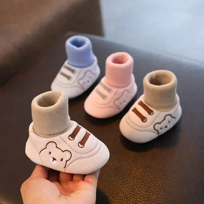 Warme Babyschuhe mit Plüsch-Innenfutter – SnuggleBoots (1+1 GRATIS)
