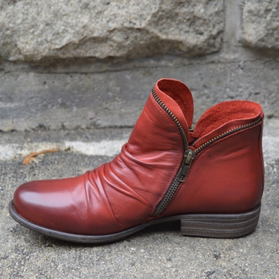 Ava | Stiefeletten Damen Schwarz | mit Absatz