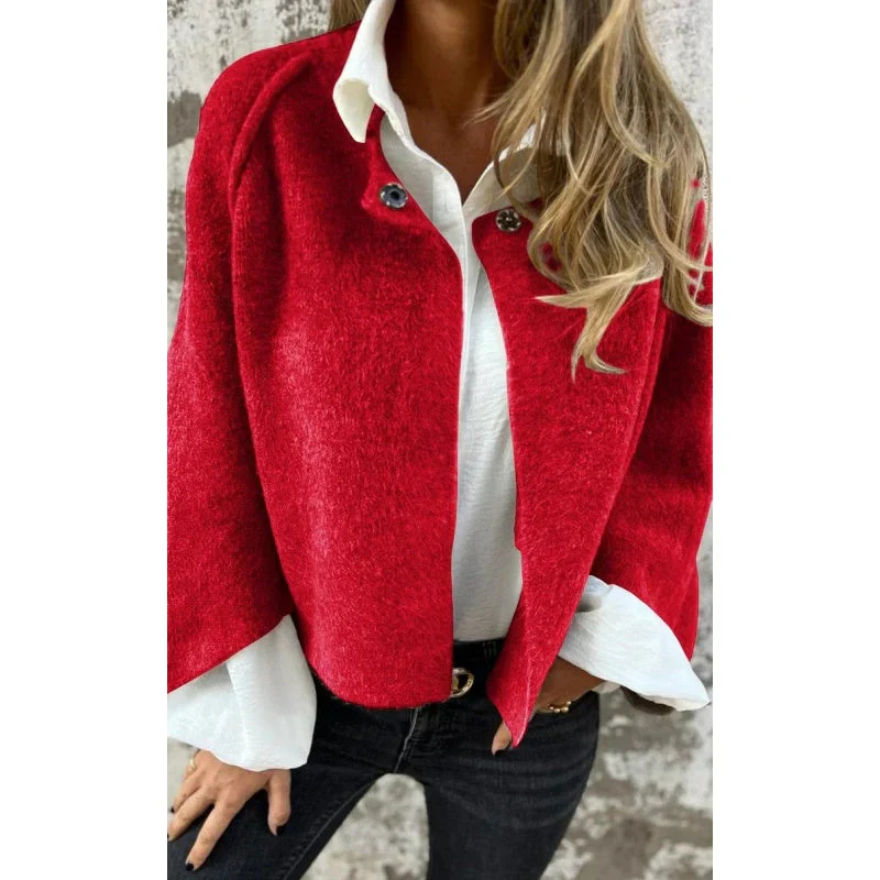 Aitana | Damen Übergangs Jacke | Schwarz