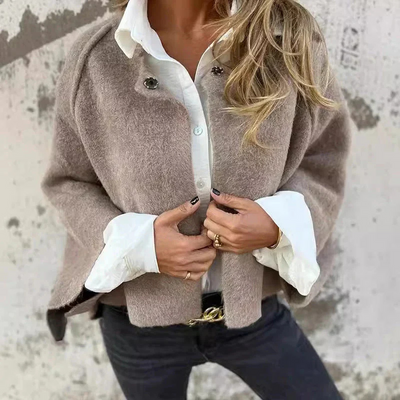 Aitana | Damen Übergangs Jacke | Schwarz