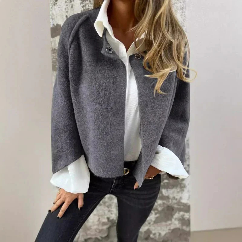 Aitana | Damen Übergangs Jacke | Schwarz
