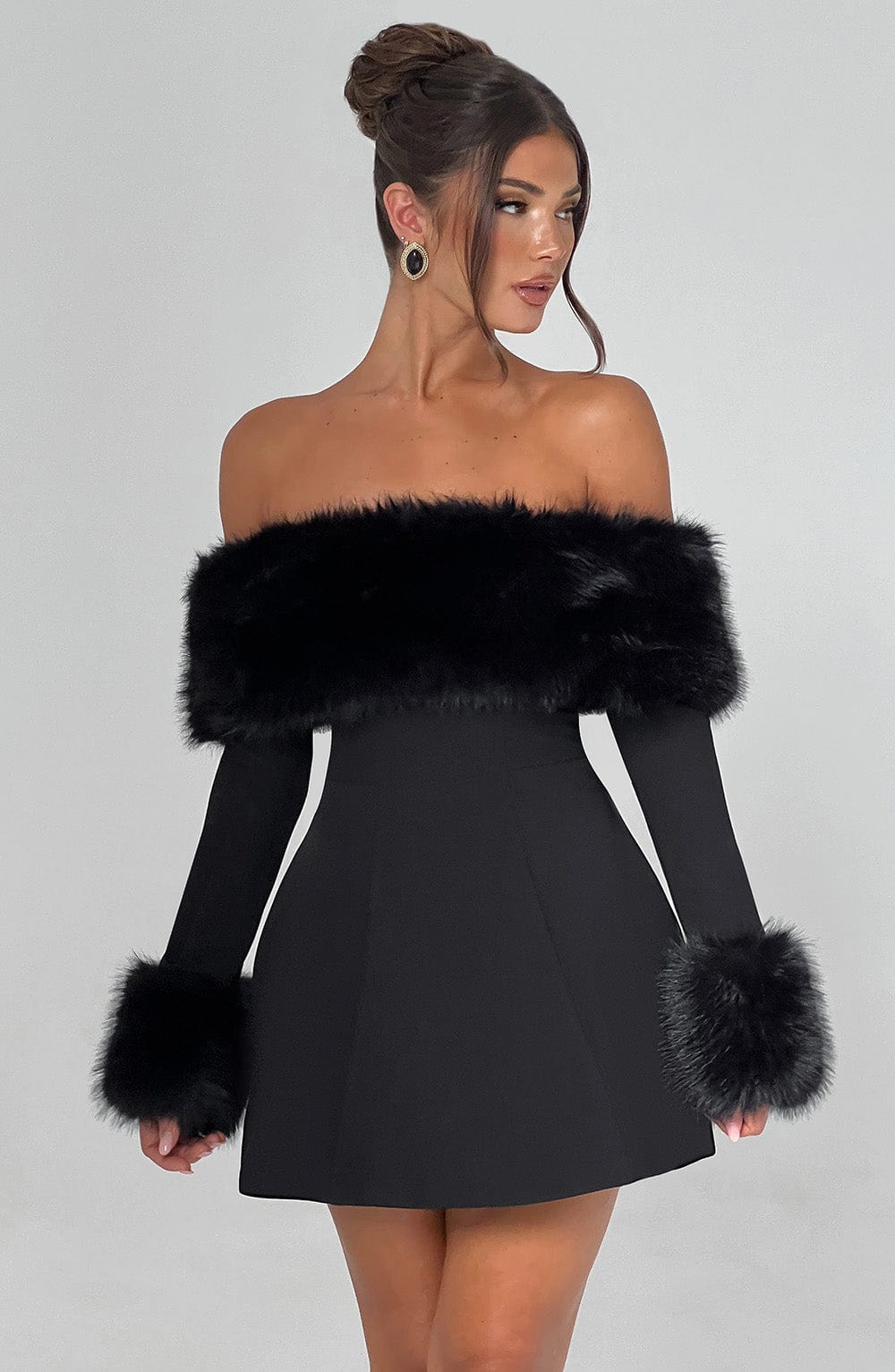 Lisa | Luxuriöses Pelzkleid