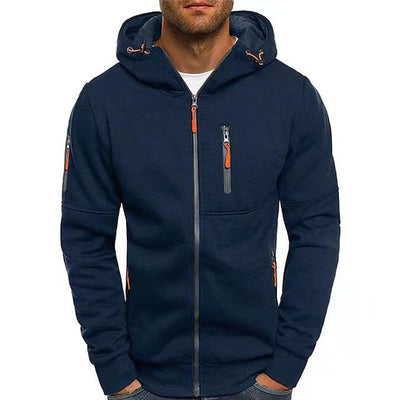 Dennis | Zip-Up Jacke mit Kapuze