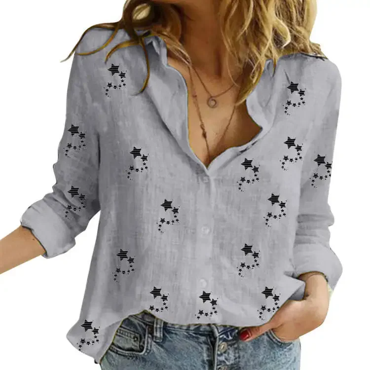 Ava™ - Vintage Bloom Bluse
